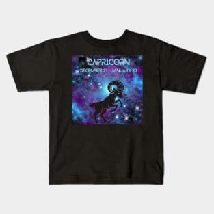 Capricorn zodiac sign Kids T-Shirt